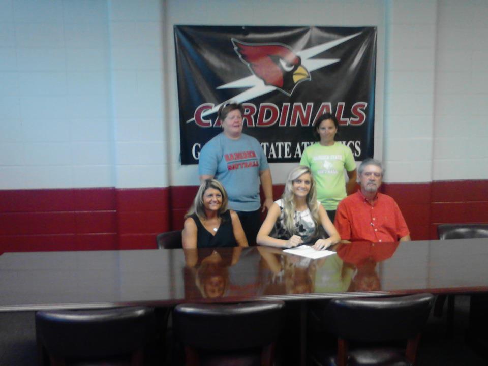 Sardis' Holliday signs with Lady Cardinals