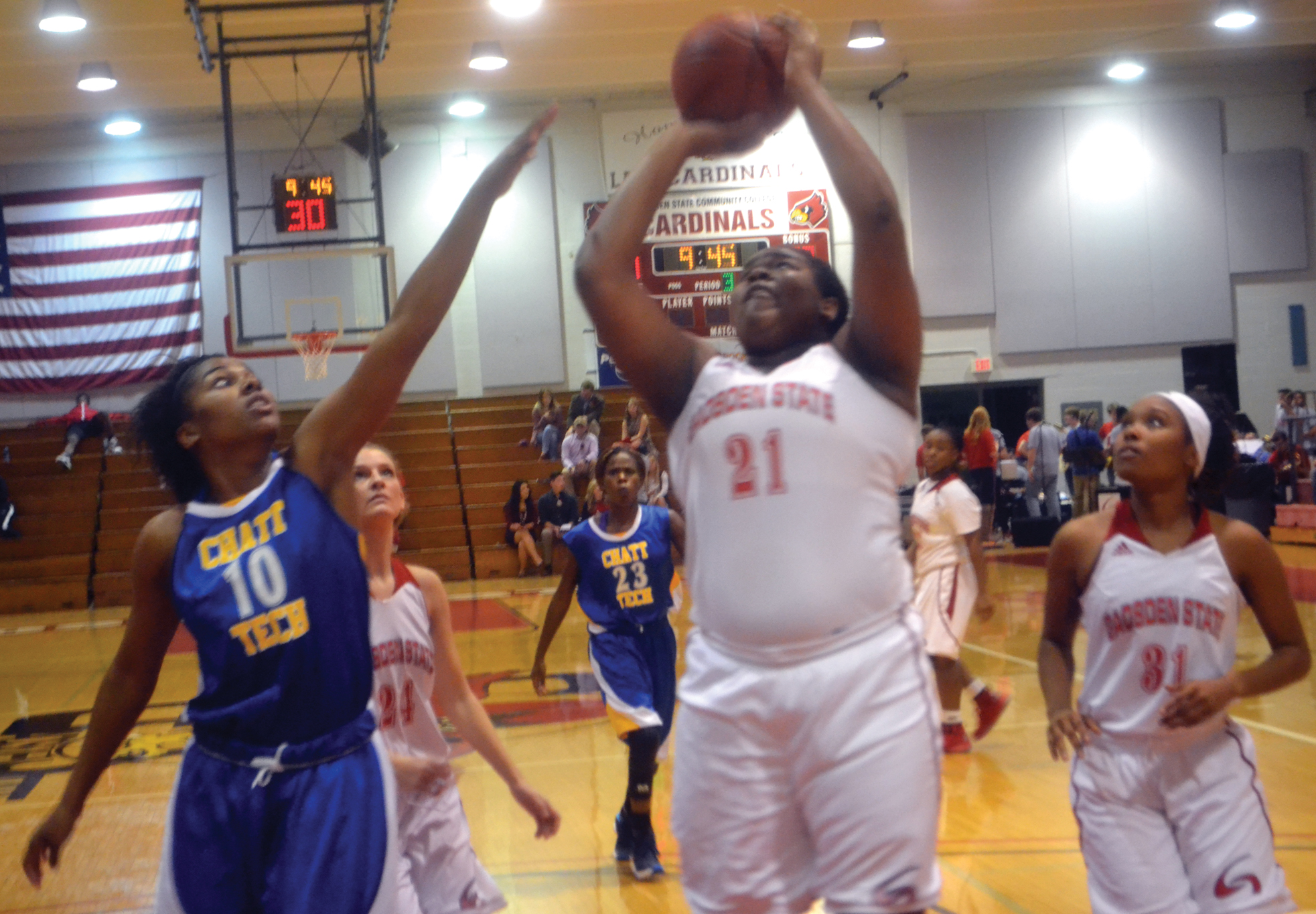 Lady Cardinals fly past Chattahoochee Tech on Gadsden