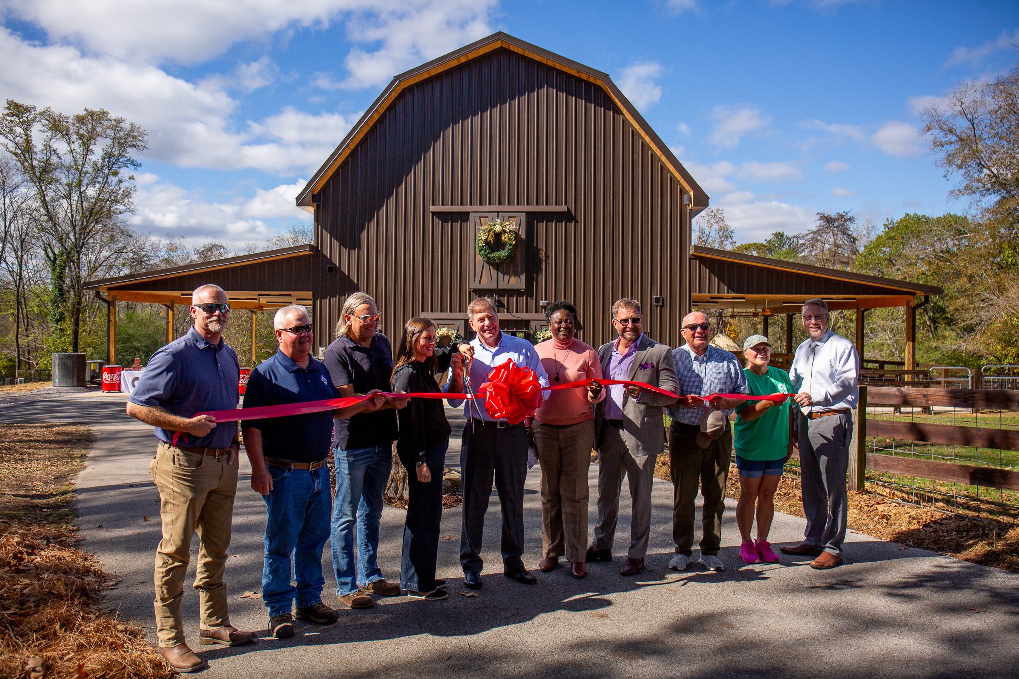 Noccalula Barn Ribbon Cutting-16