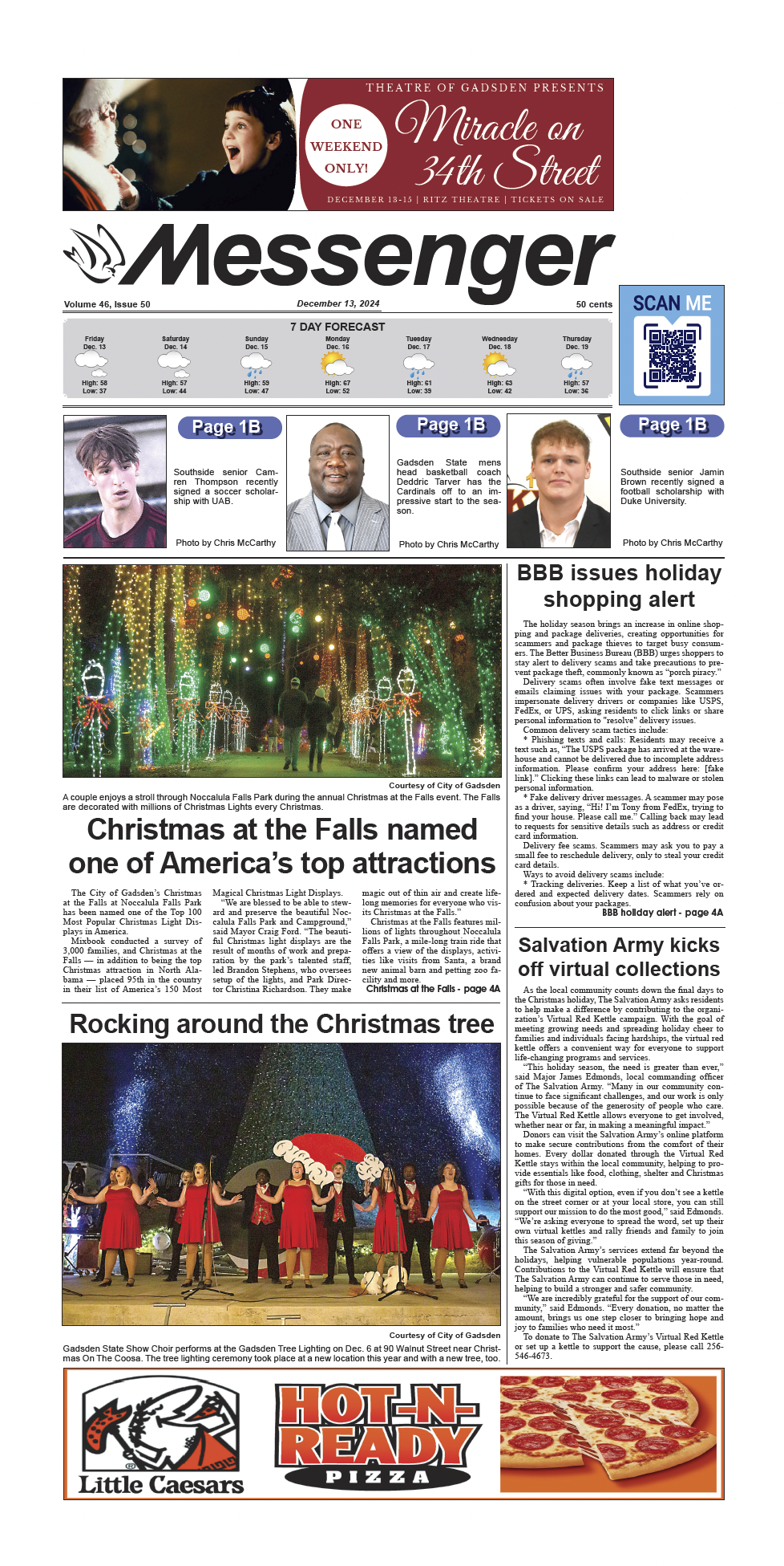 E-edition 121324 front page