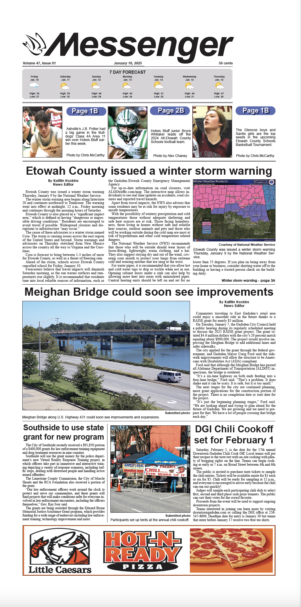 01-10-25 E-Edition Front Page