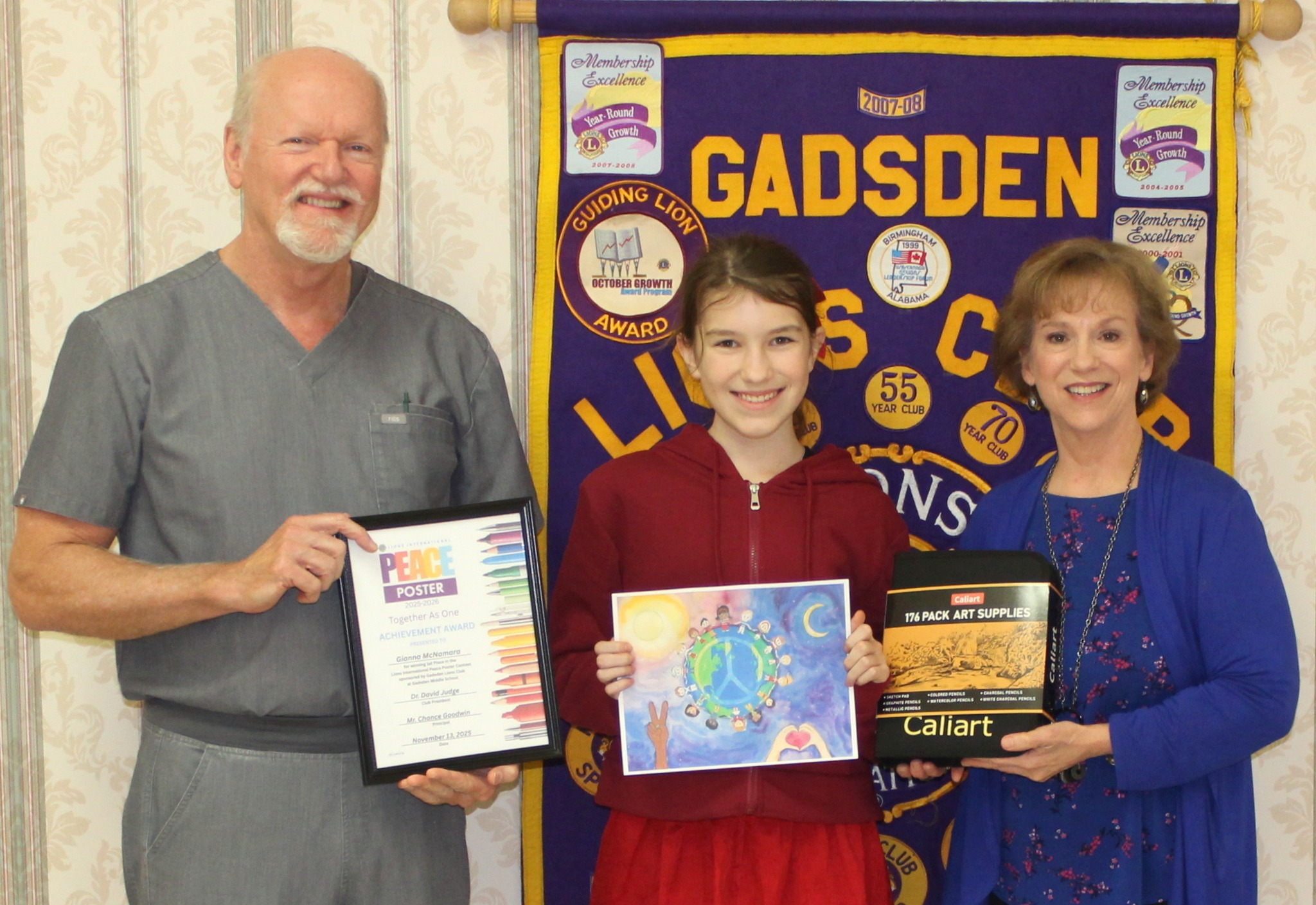 lions club peace poster