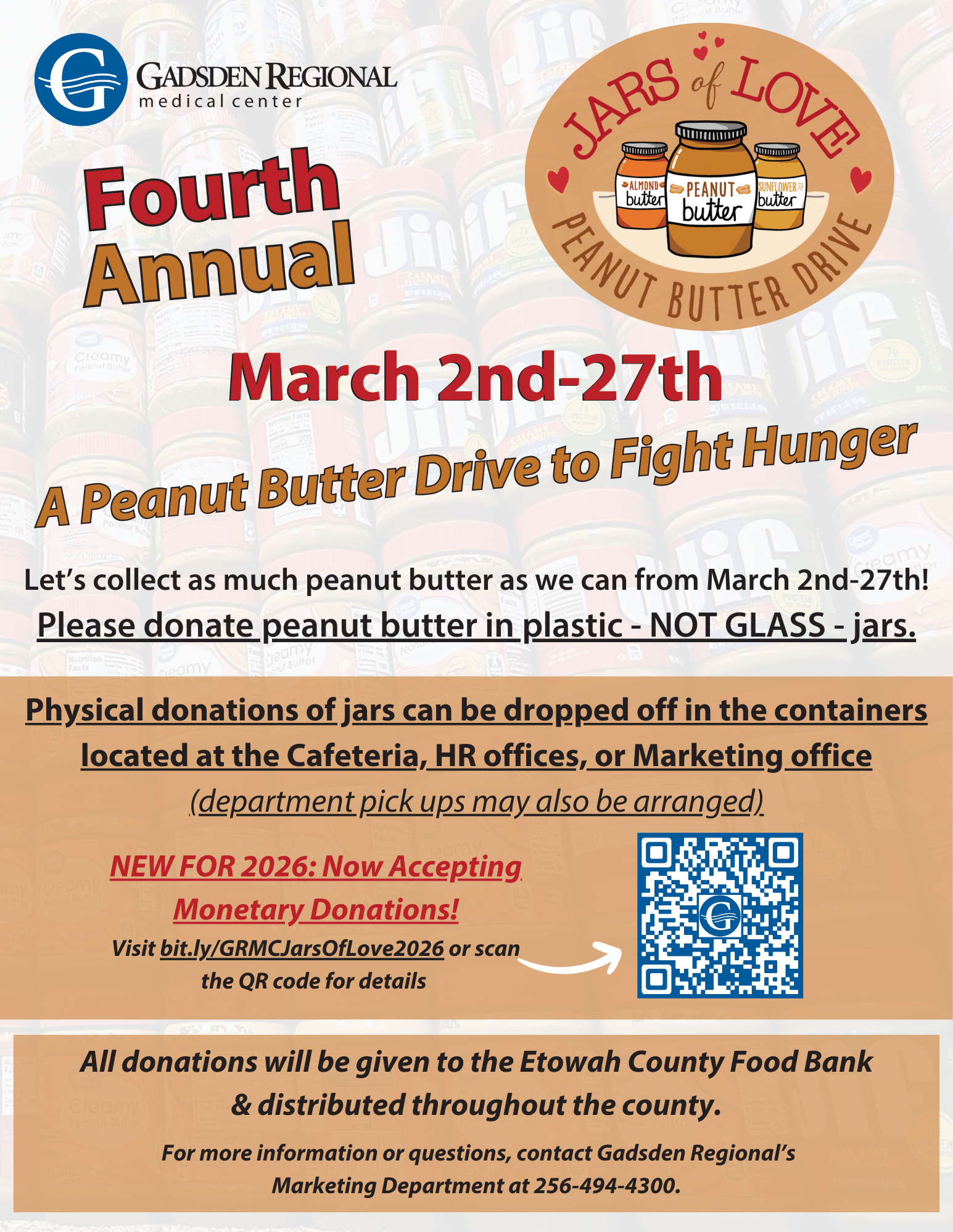 2026 Jars of Love Flyer