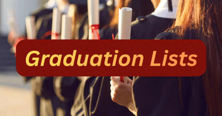 grad lists