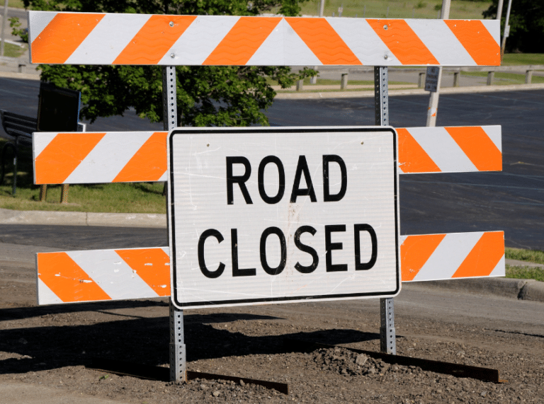 road closures