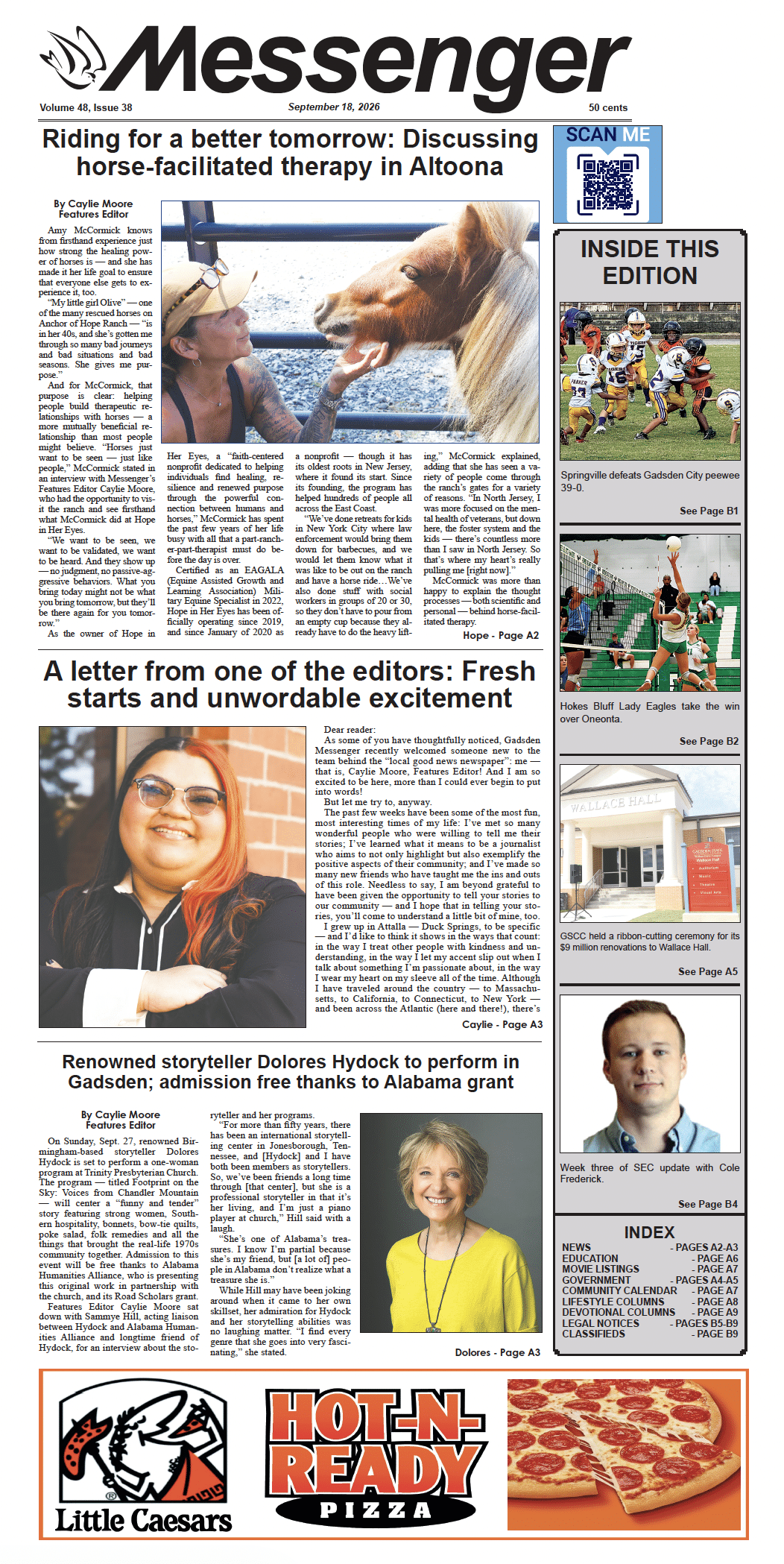 E-Edition 09-18-26 Front Only