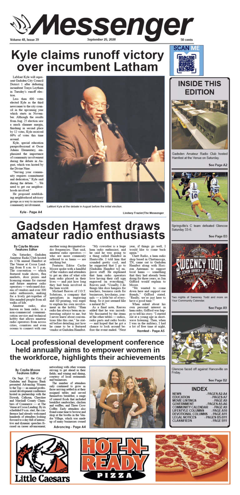 E-Edition 09-25-26 Front Only