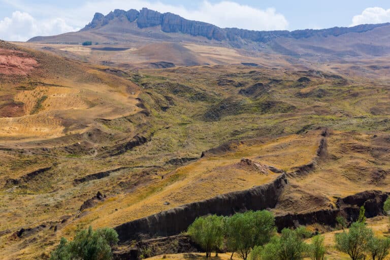 Estimated location of Noah's Ark in Eastern Turkey, Agri Province