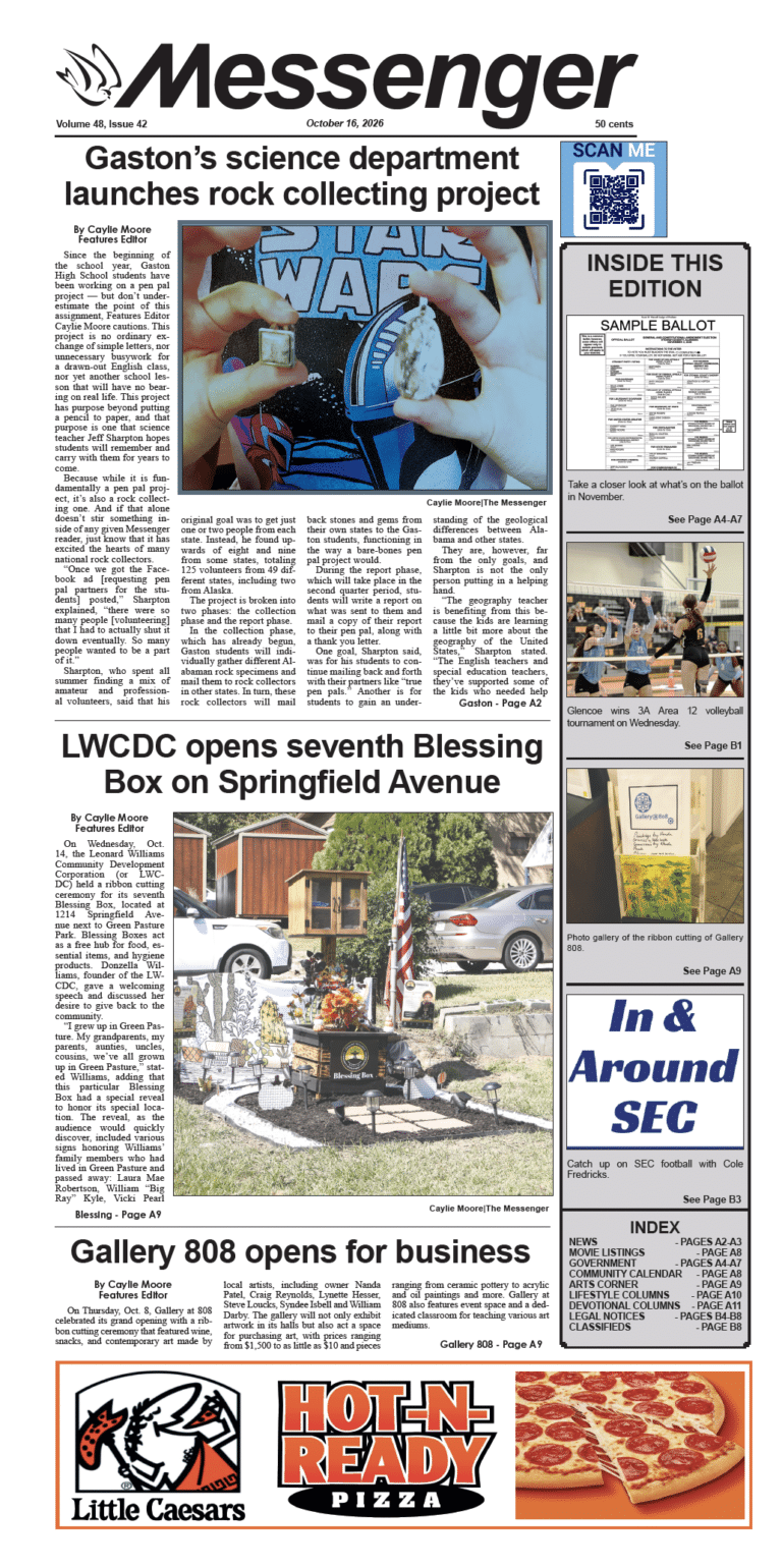 E-edition 10-16-26 Front Only
