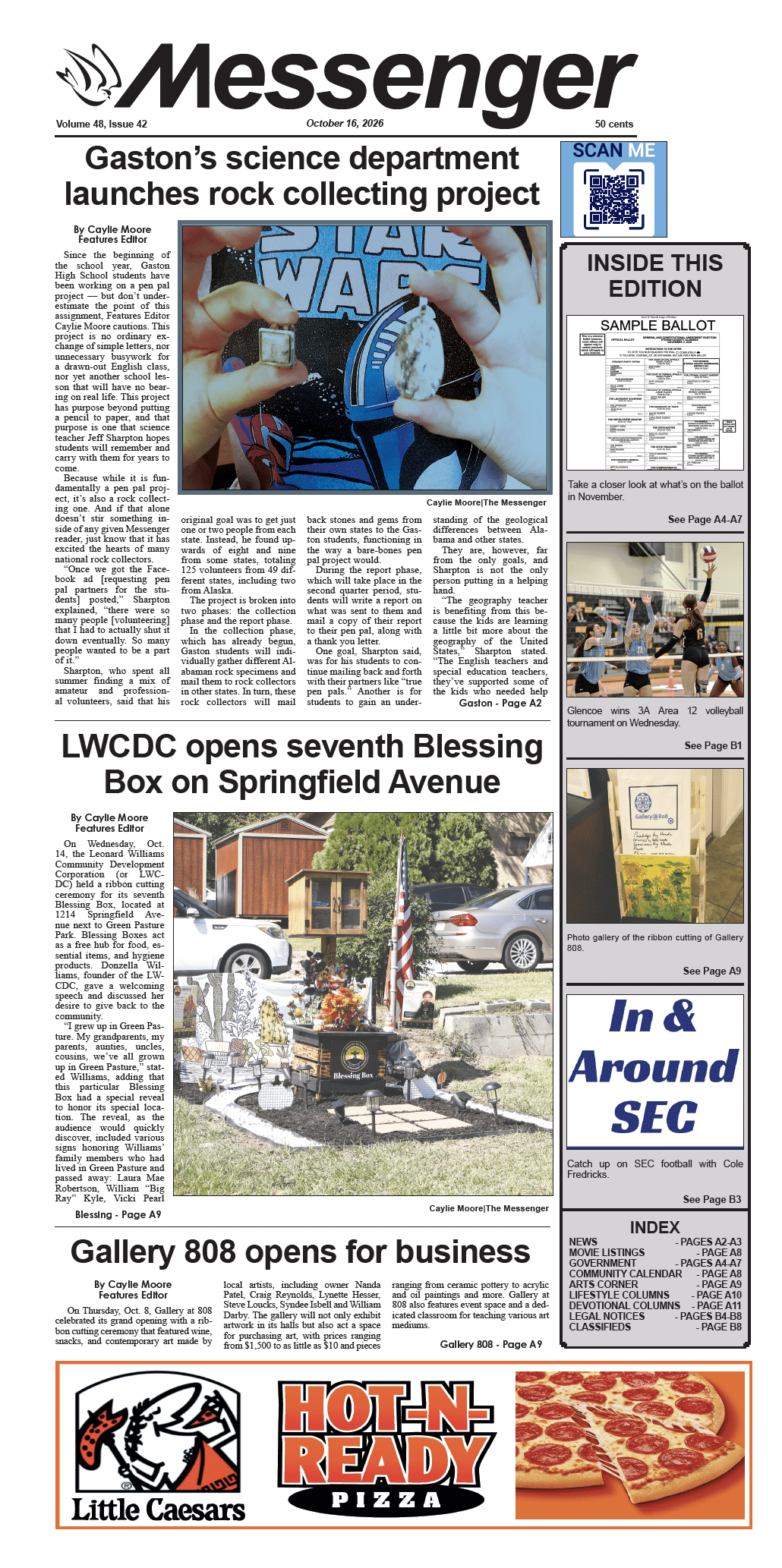 E-edition 10-16-26 Front Only