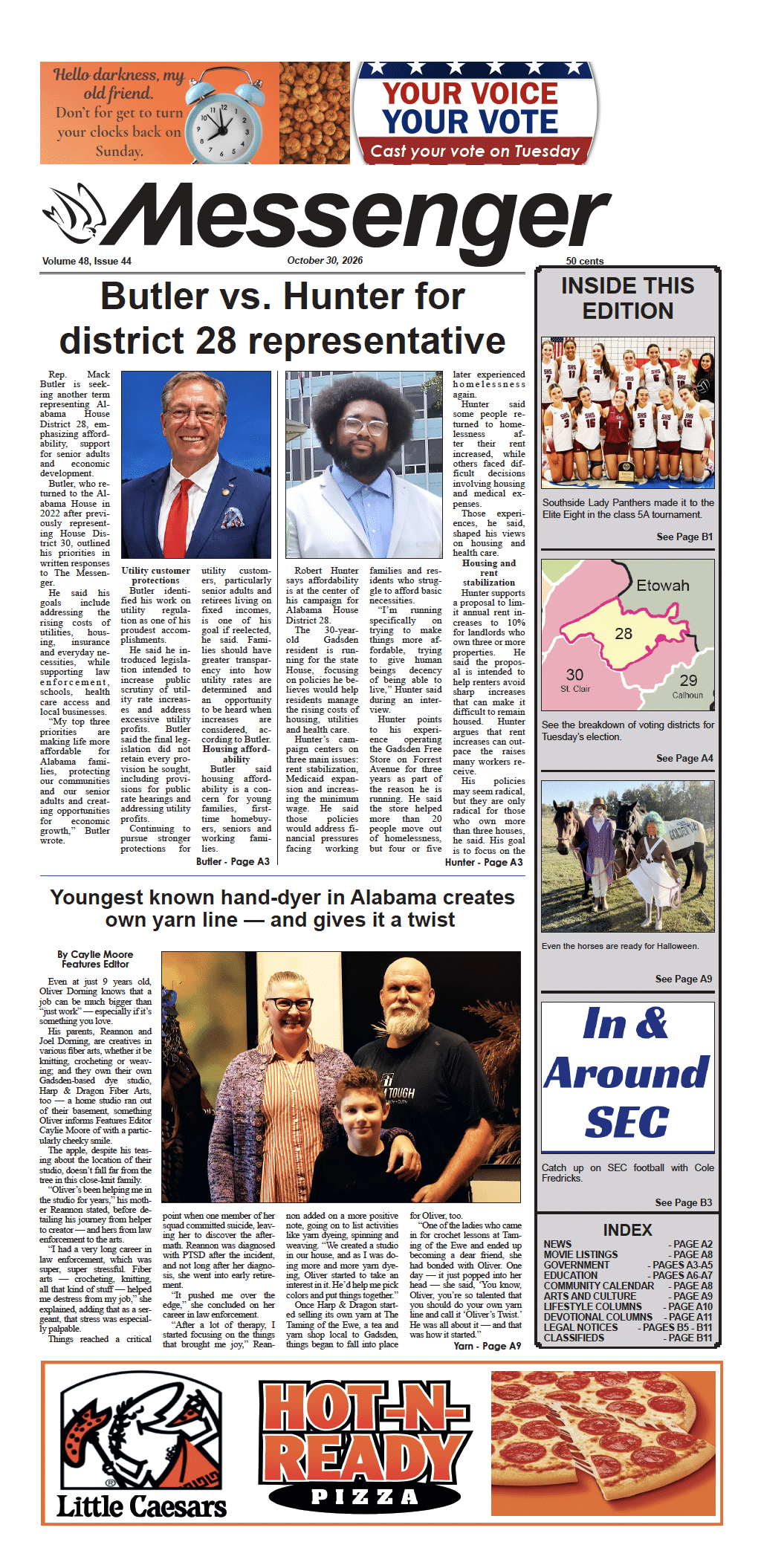 E-edition 10-30-26 front only