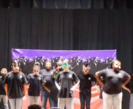W. E. Striplin Drama Club performance