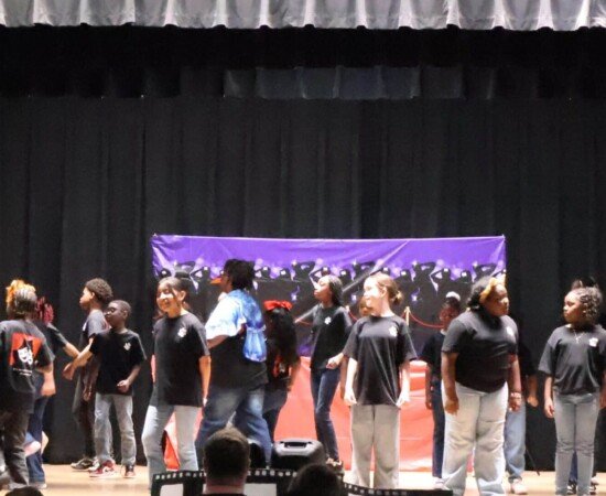 W. E. Striplin Drama Club performance