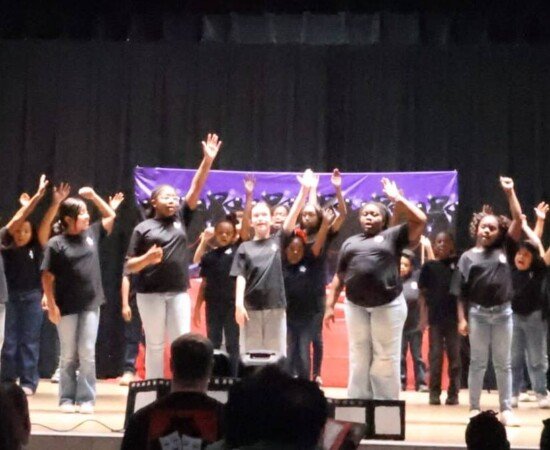 W. E. Striplin Drama Club performance
